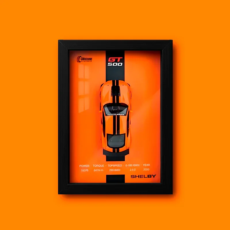 The Icon Frame™ 3D Garage Bilderrahmen