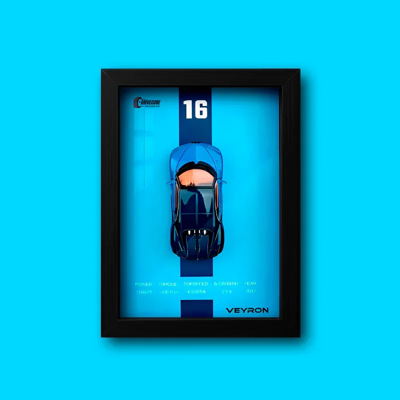 The Icon Frame™ 3D Garage Bilderrahmen