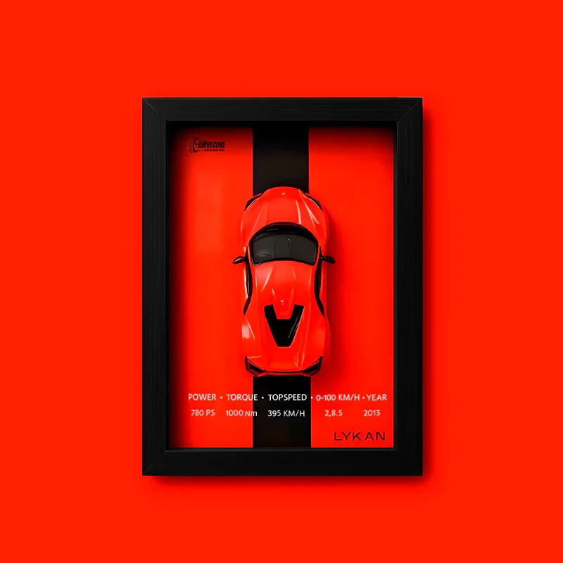 The Icon Frame™ 3D Garage Bilderrahmen